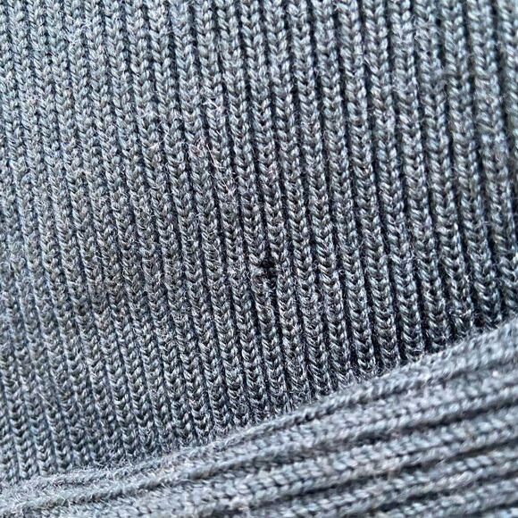 Pendleton Vintage Dark Green Wool & Leather Sweater Jacket XL - Picture 4 of 5